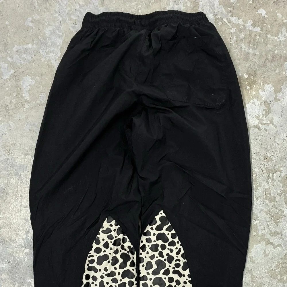 Adidas Atmos ATM Leopard Print Logo Track Pants Men's Small Black Trefoil GT7294 - Picture 8 of 16